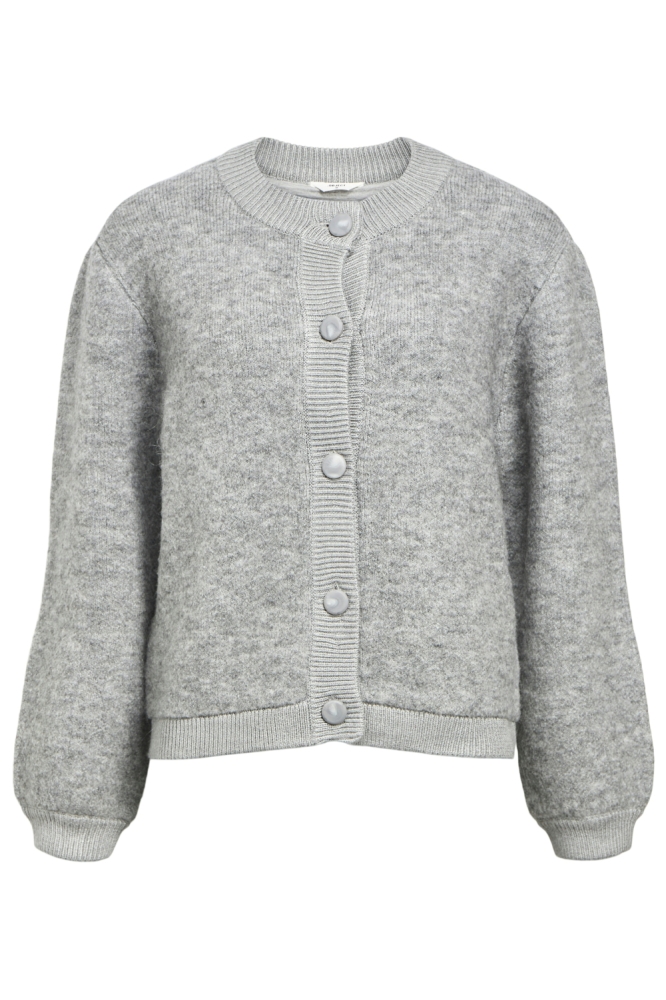 Object grijze dames vest | Vooraanzicht