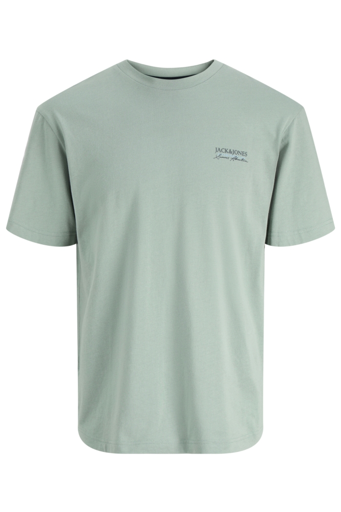 Jack & Jones groene heren t-shirt | Vooraanzicht