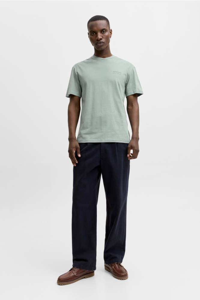 Jack & Jones groene heren t-shirt | Model