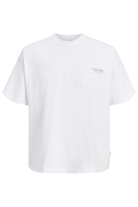 Jack & Jones witte heren t-shirt | Vooraanzicht