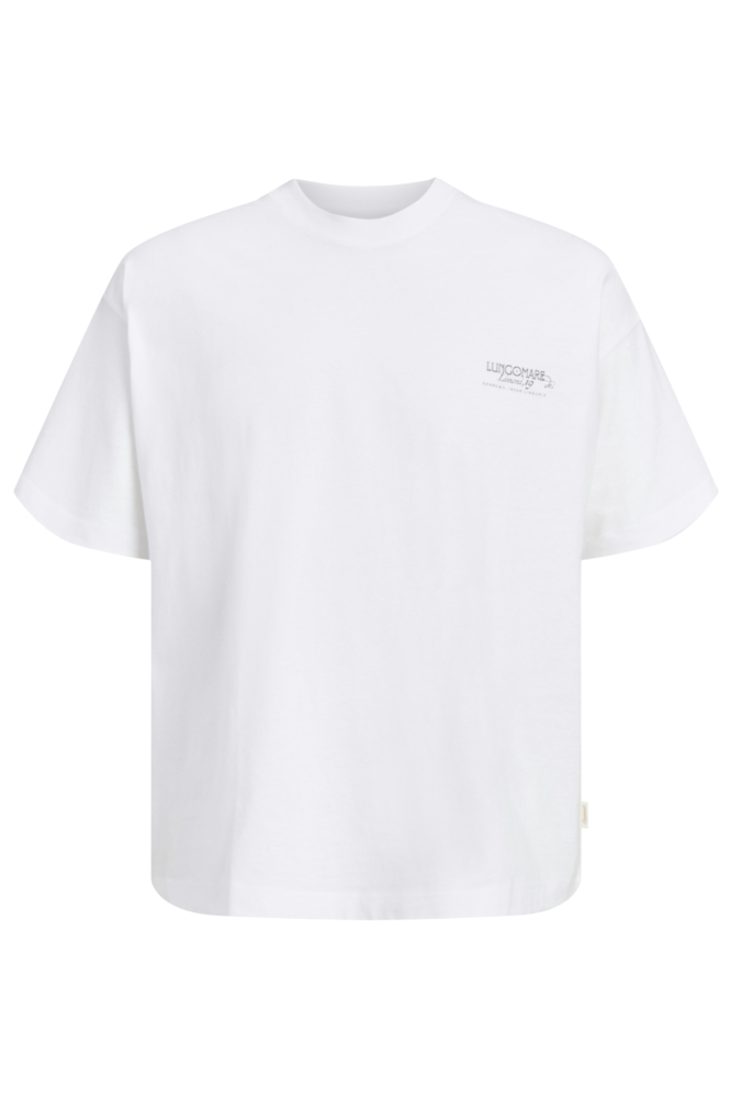 Jack & Jones witte heren t-shirt | Vooraanzicht