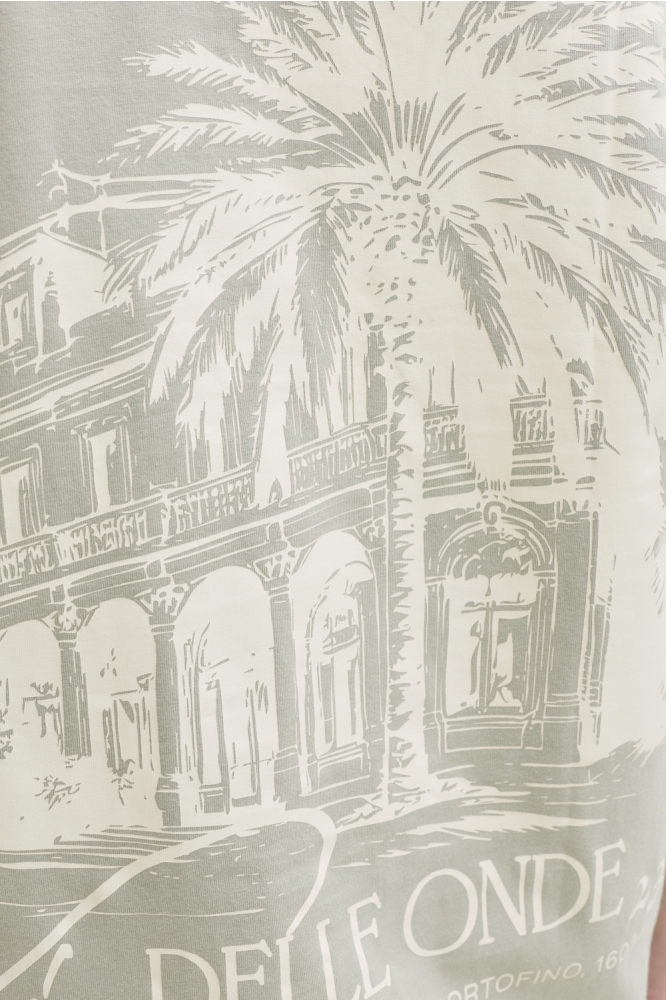 Jack & Jones groene heren t-shirt | Close up