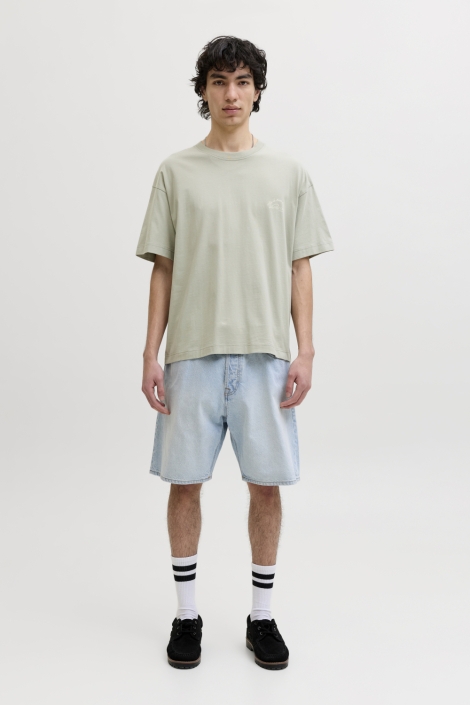Jack & Jones groene heren t-shirt | Model