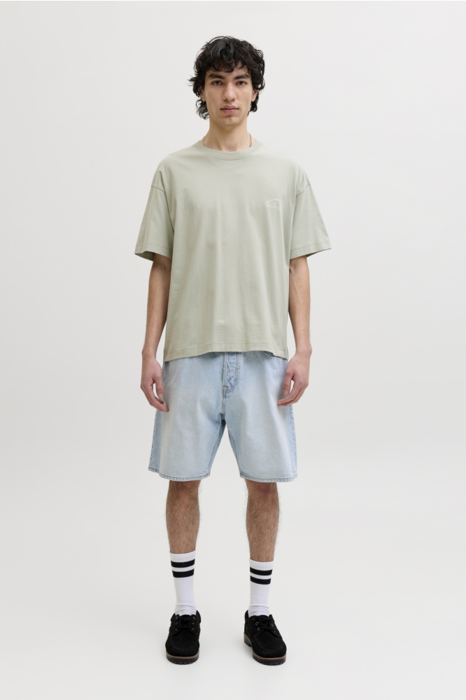 Jack & Jones groene heren t-shirt | Model