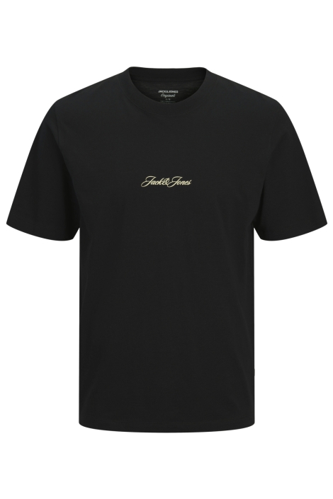 Jack & Jones zwarte heren t-shirt | Vooraanzicht