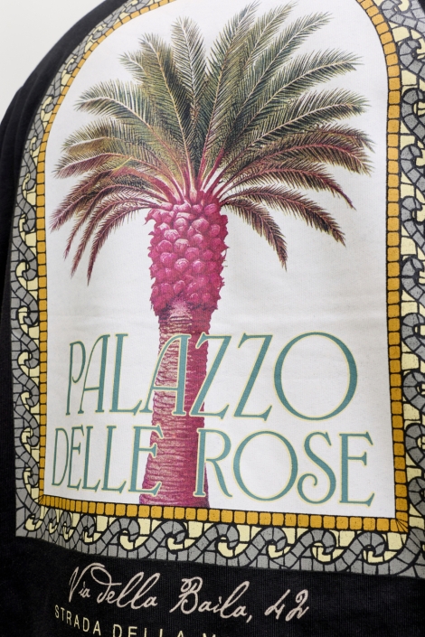 Jack & Jones zwarte heren t-shirt | Close up