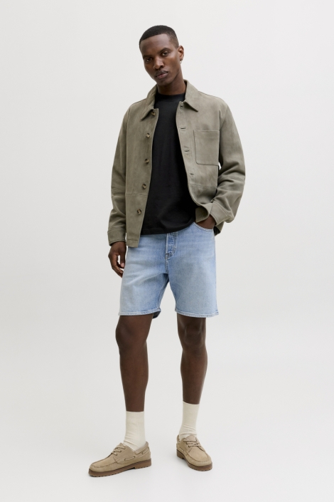 Jack & Jones zwarte heren t-shirt | Model