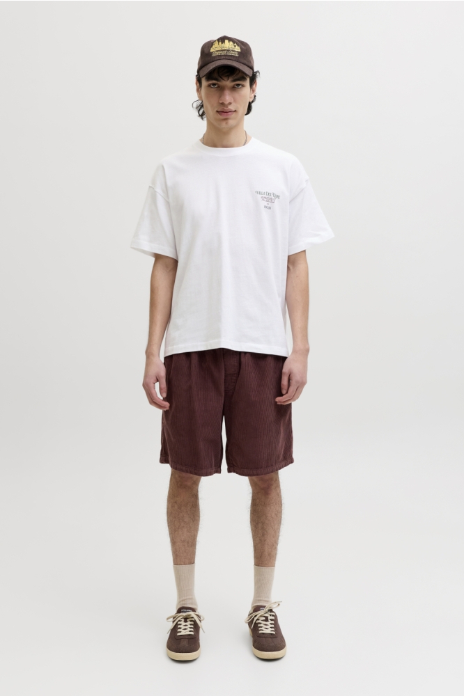 Jack & Jones witte heren t-shirt | Model