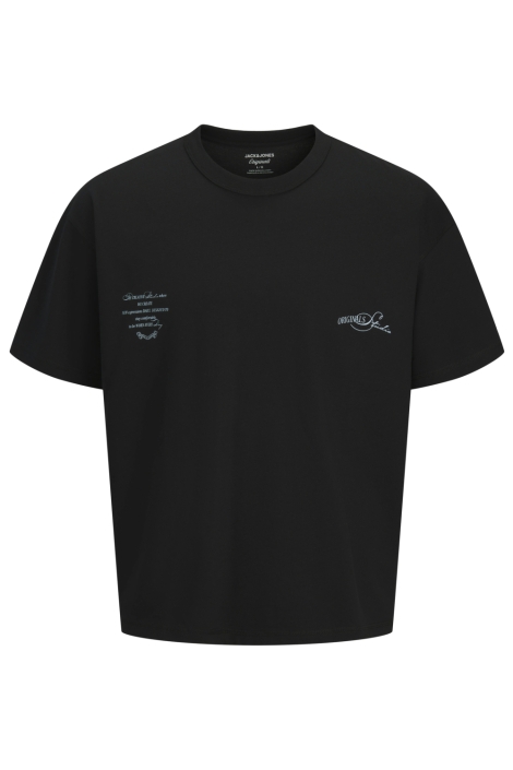 Jack & Jones zwarte heren t-shirt | Vooraanzicht