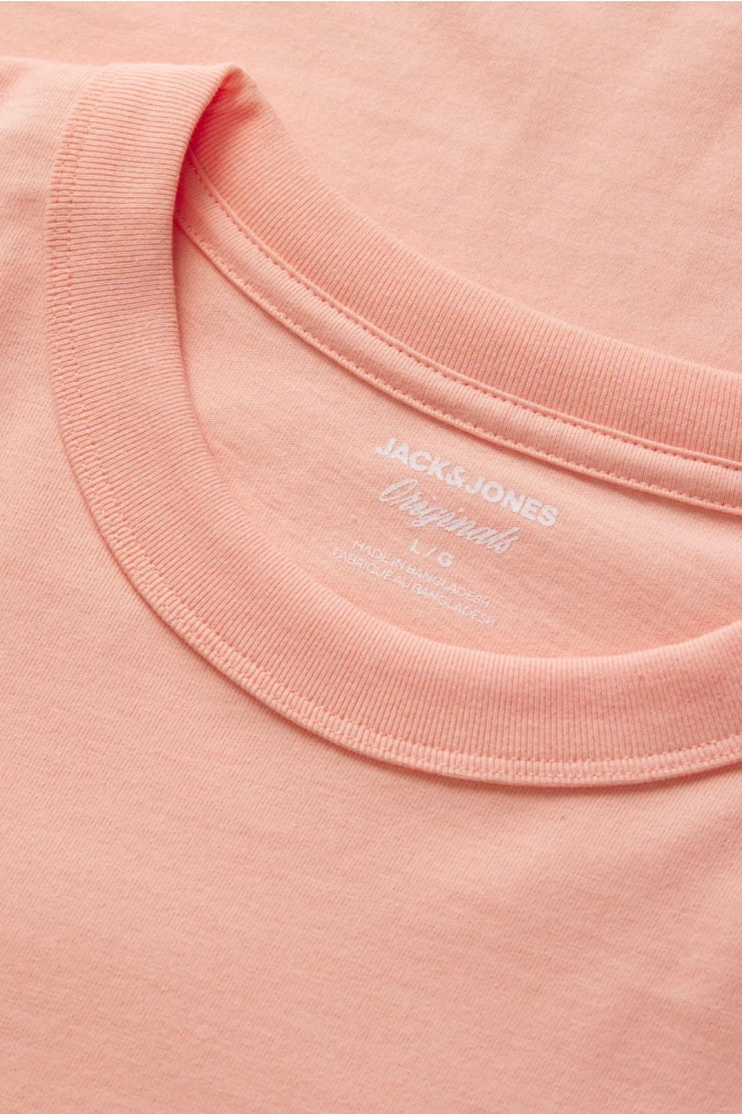 Jack & Jones oranje heren t-shirt | Kleurstaal