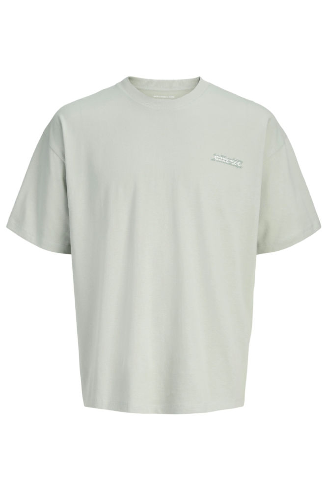 Jack & Jones groene heren t-shirt | Vooraanzicht