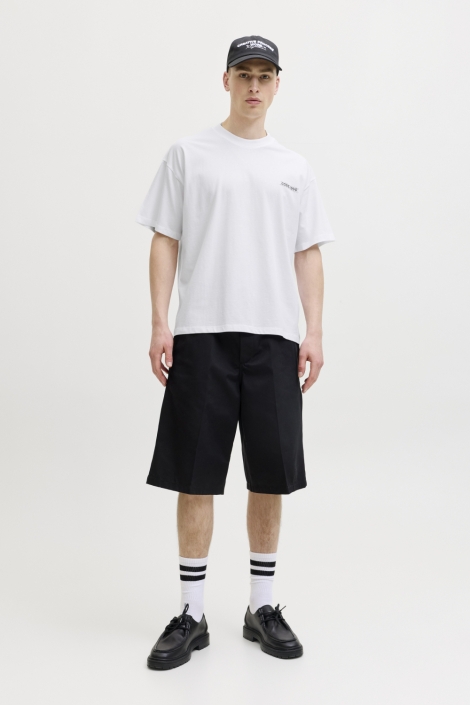 Jack & Jones witte heren t-shirt | Model