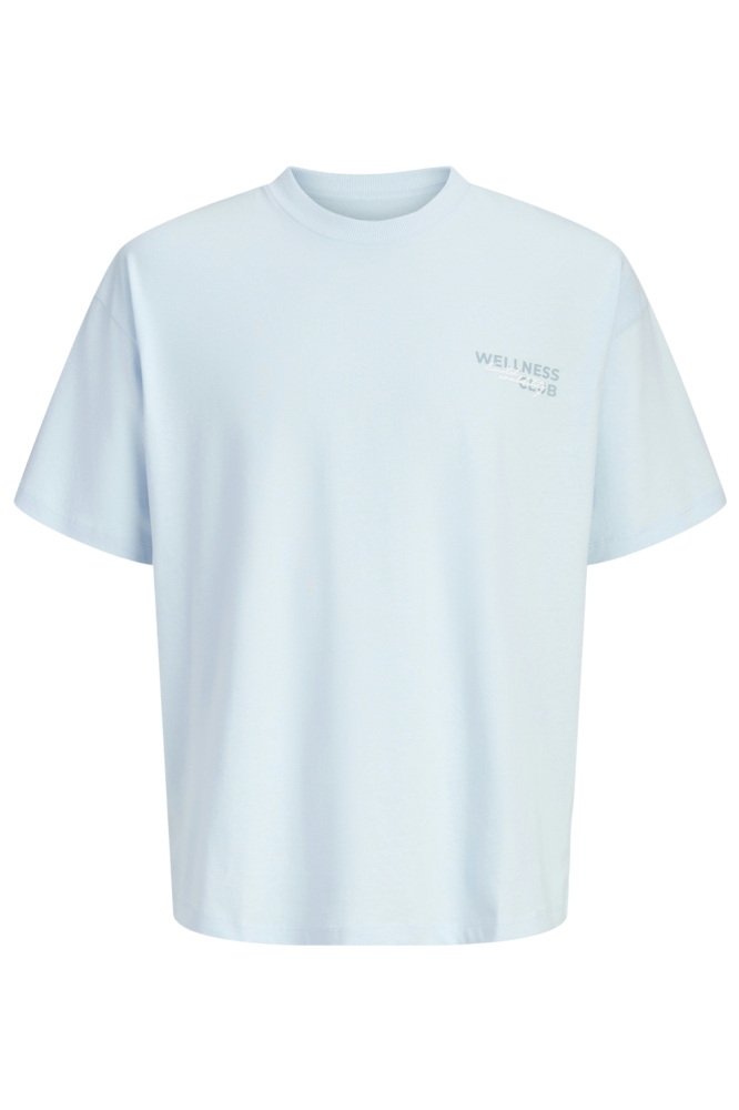 Jack & Jones blauwe heren t-shirt | Vooraanzicht