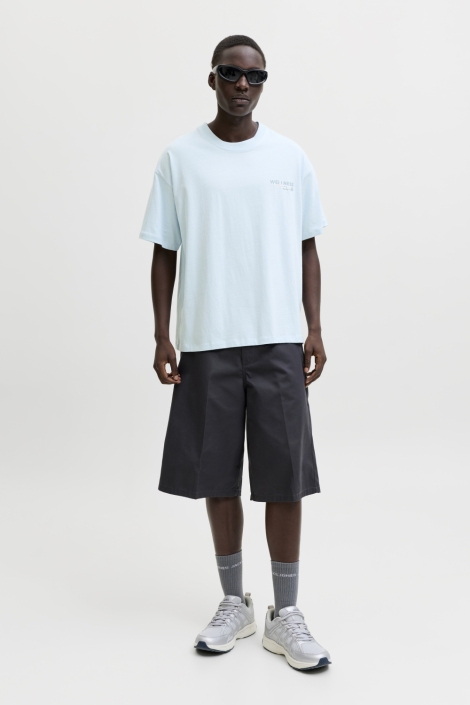 Jack & Jones blauwe heren t-shirt | Model