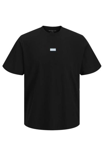Jack & Jones T-shirt JCOCLUB BADGE TEE SS CREW NECK 12295036 BLACK