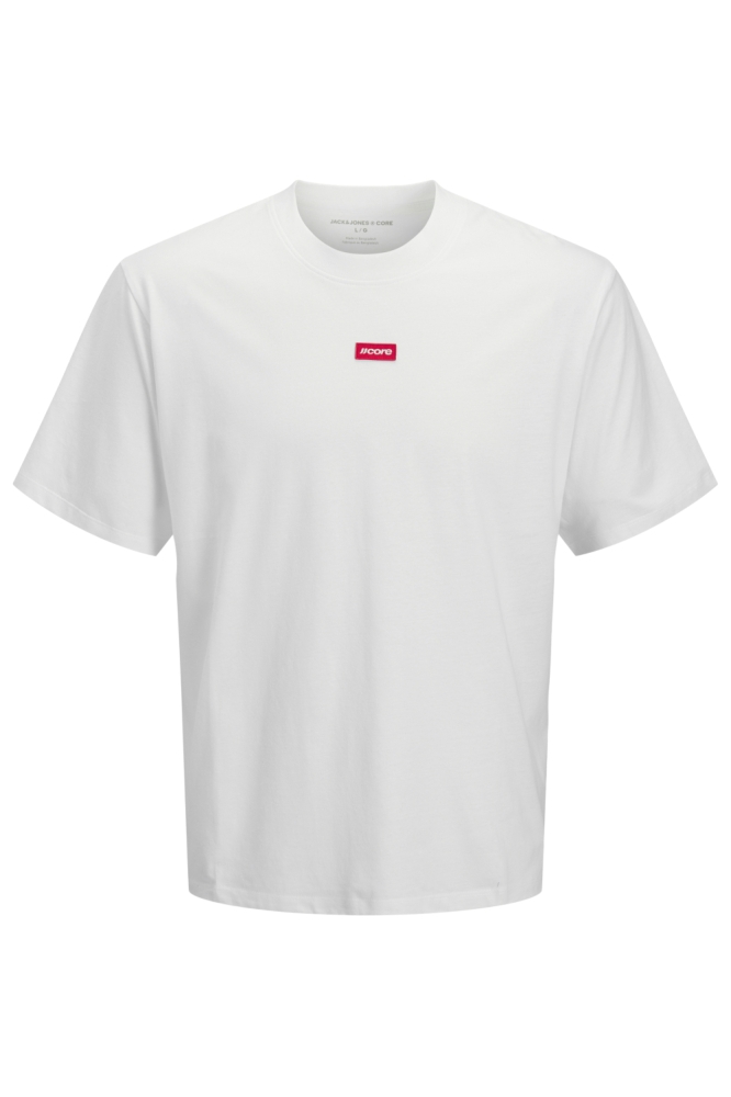 Jack & Jones witte heren t-shirt | Vooraanzicht