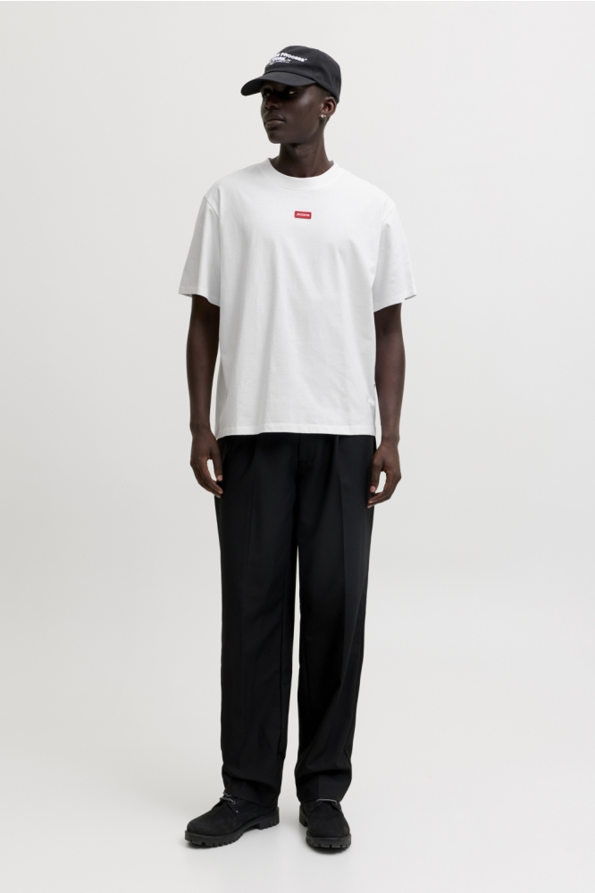 Jack & Jones witte heren t-shirt | Model