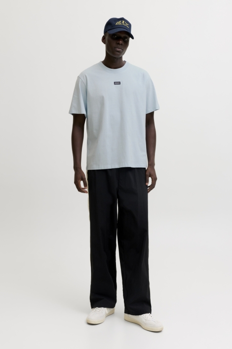 Jack & Jones blauwe heren t-shirt | Model