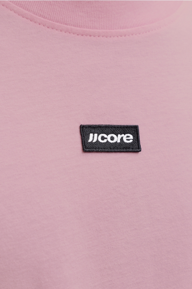 Jack & Jones roze heren t-shirt | Close up
