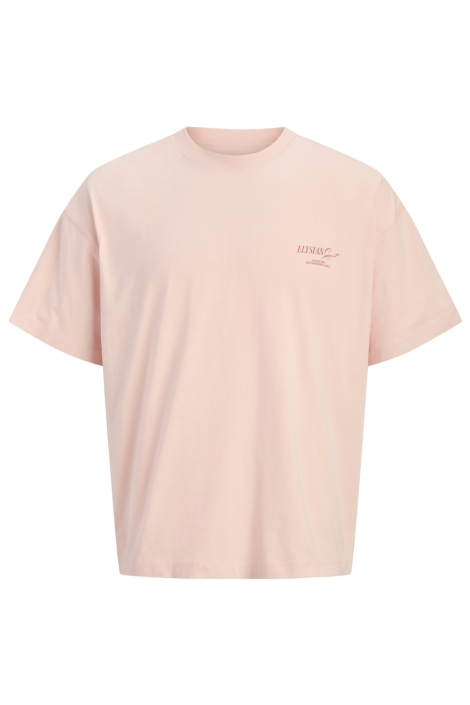 Jack & Jones oranje heren t-shirt | Vooraanzicht
