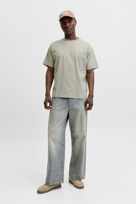 Jack & Jones groene heren t-shirt | Model