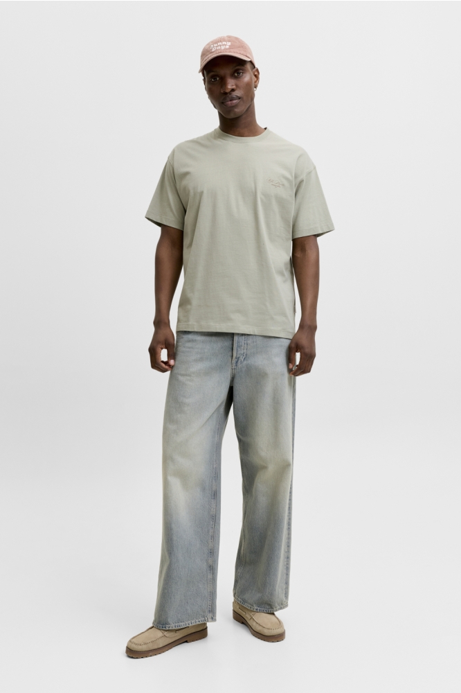 Jack & Jones groene heren t-shirt | Model