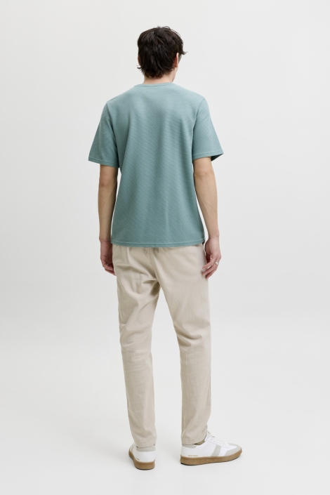 Jack & Jones groene heren t-shirt | Model