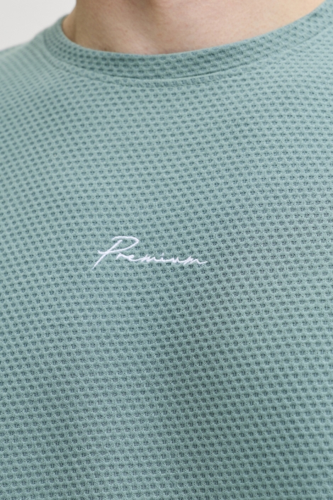 Jack & Jones groene heren t-shirt | Kleurstaal