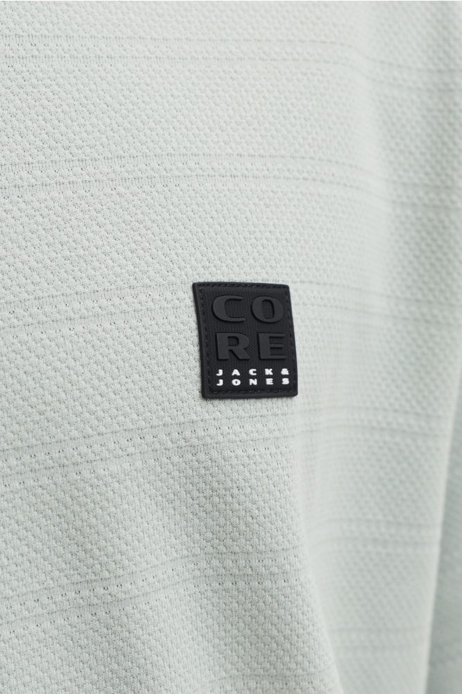 Jack & Jones groene heren t-shirt | Close up