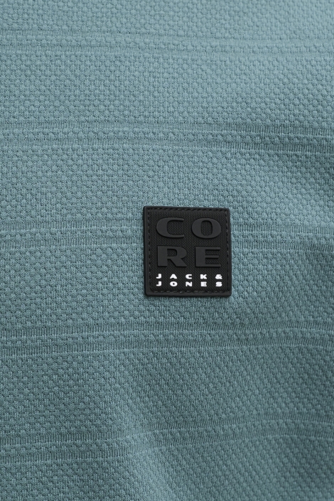 Jack & Jones groene heren t-shirt | Close up