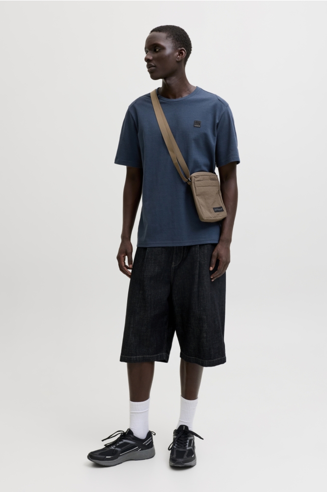 Jack & Jones blauwe heren t-shirt | Model