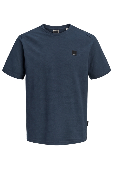Jack & Jones blauwe heren t-shirt | Vooraanzicht