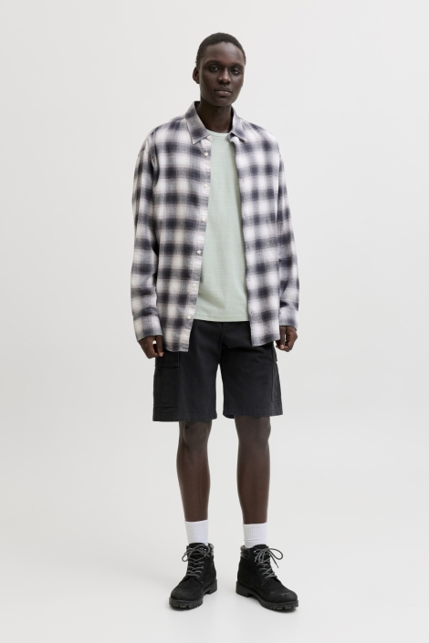 Jack & Jones groene heren t-shirt | Model