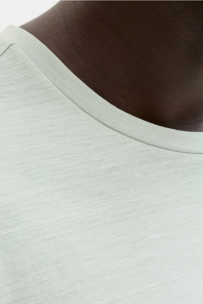 Jack & Jones groene heren t-shirt | Close up