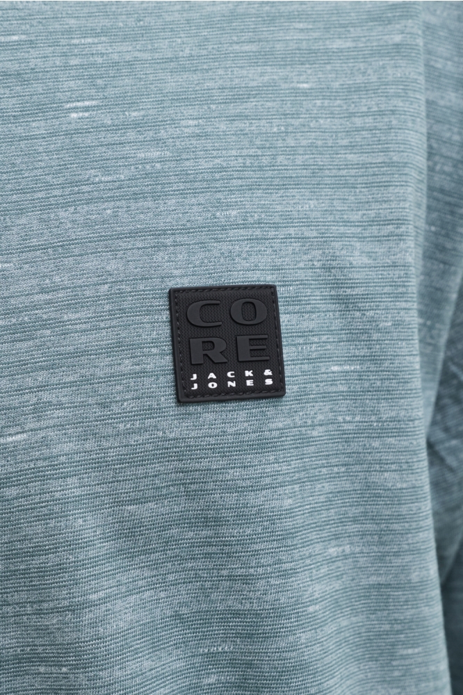 Jack & Jones groene heren t-shirt | Close up