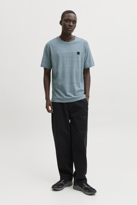 Jack & Jones groene heren t-shirt | Model