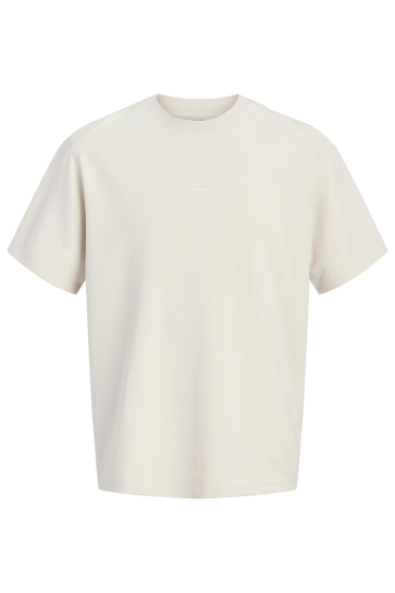 Jack & Jones jcospongytee ss crew neck smu Beige