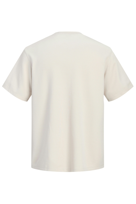 Jack & Jones beige heren t-shirt | Achteraanzicht