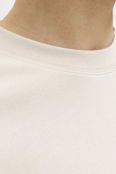 Jack & Jones beige heren t-shirt | Kleurstaal