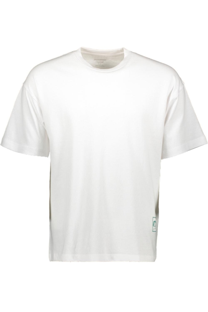 Jack & Jones witte heren t-shirt | Vooraanzicht