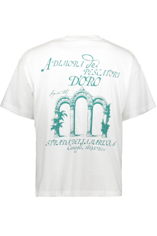 Jack & Jones witte heren t-shirt | Achteraanzicht