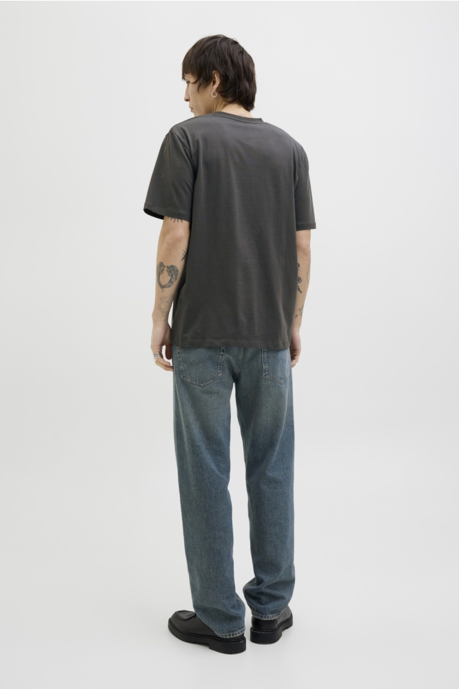 Jack & Jones grijze heren t-shirt | Model