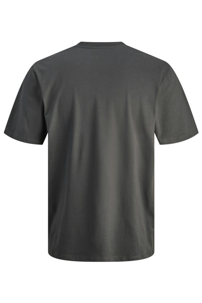 Jack & Jones grijze heren t-shirt | Achteraanzicht