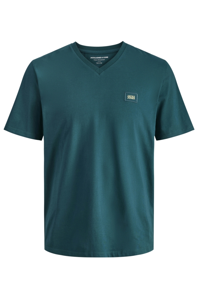 Jack & Jones groene heren t-shirt | Vooraanzicht