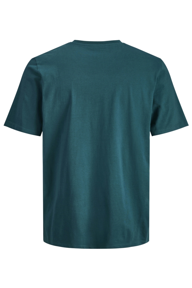 Jack & Jones groene heren t-shirt | Achteraanzicht