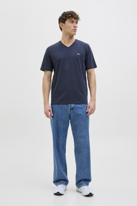 Jack & Jones blauwe heren t-shirt | Model