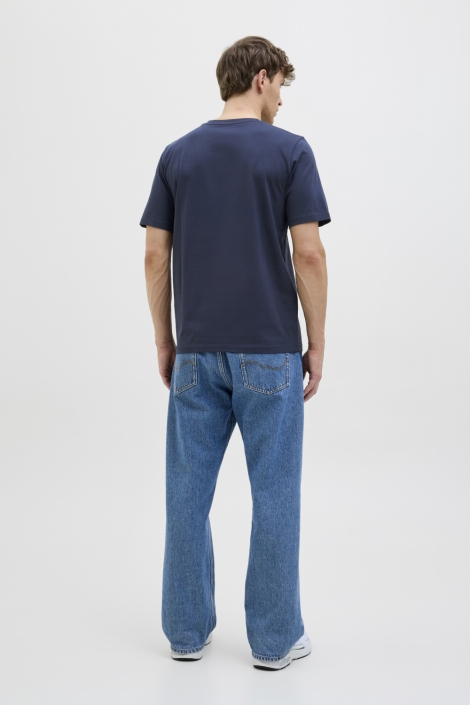 Jack & Jones blauwe heren t-shirt | Model