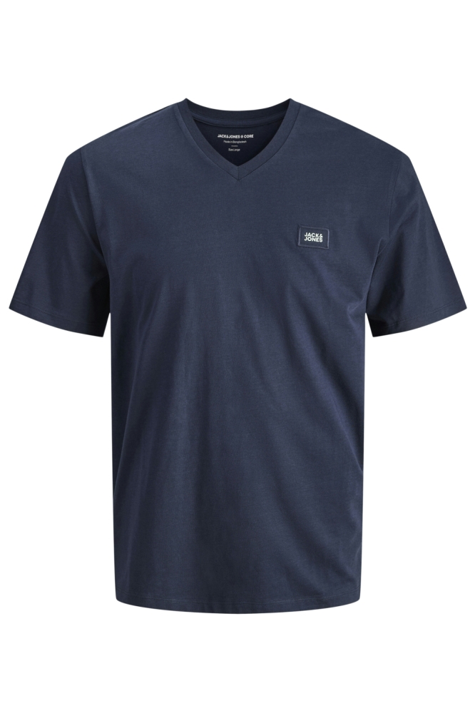 Jack & Jones blauwe heren t-shirt | Vooraanzicht