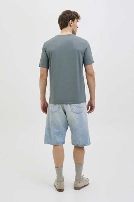 Jack & Jones groene heren t-shirt | Model