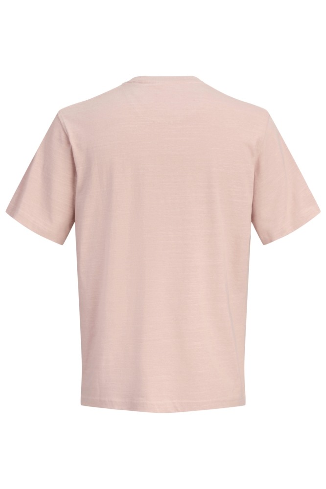 Jack & Jones roze heren t-shirt | Achteraanzicht